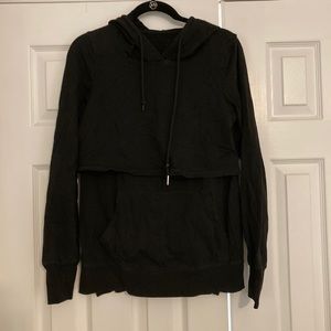 Nursing hoodie by Latched Mama size XS